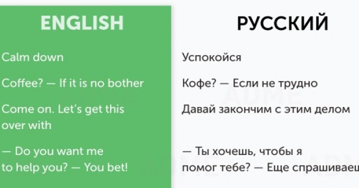 50 разговорных фраз для общения на английском