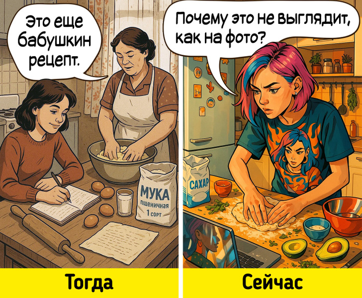 13 комиксов о том, что когда-то было в порядке вещей, а сегодня считается настоящей роскошью