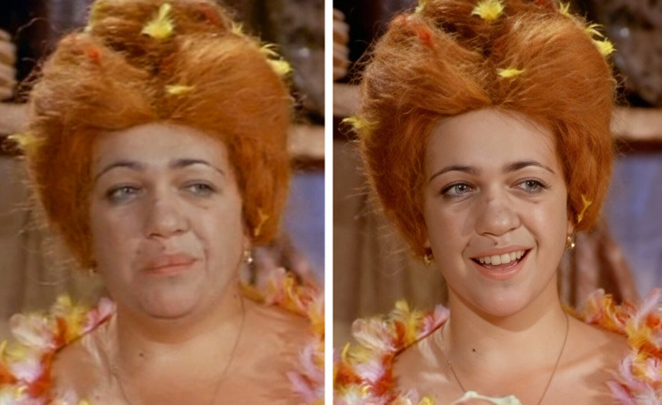 Ведьма из Русалочки в молодости