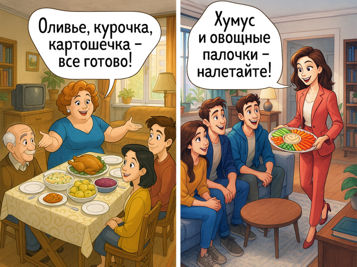 16 ностальгических комиксов, которые покажут всю разницу поколений / Sololaki