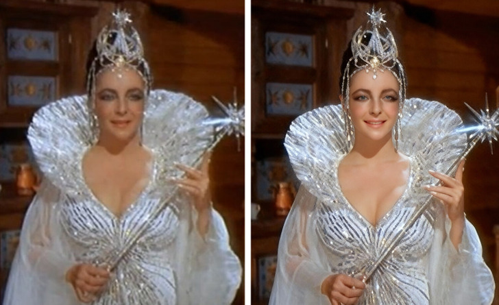 Колдунья из Синей птицы в молодости