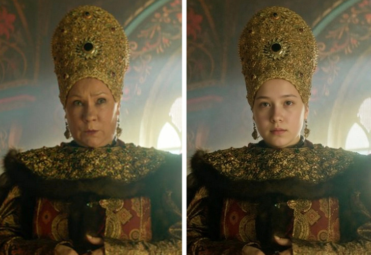 Бабариха в молодости