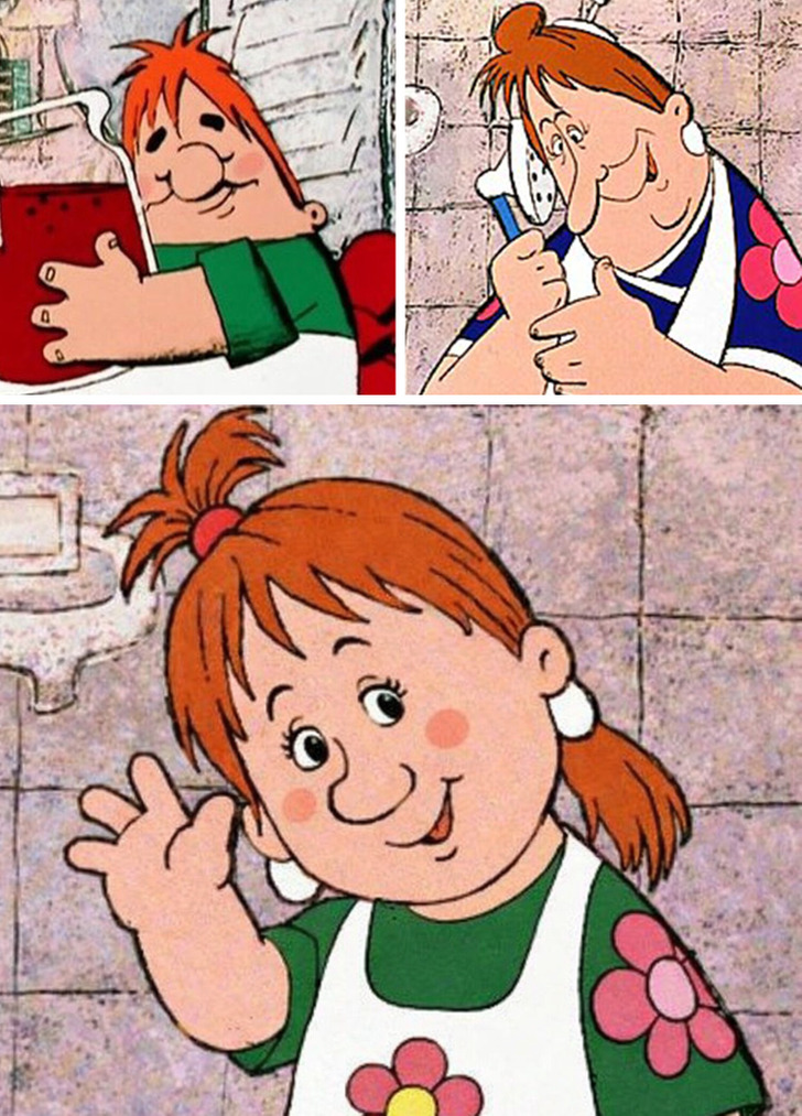 Дочь Фрекен Бок и Карлсона Дочь Фрекен Бок и Карлсона