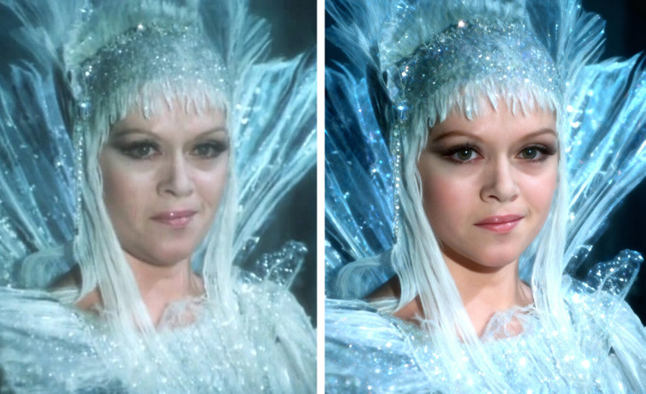 Снежная королева в молодости