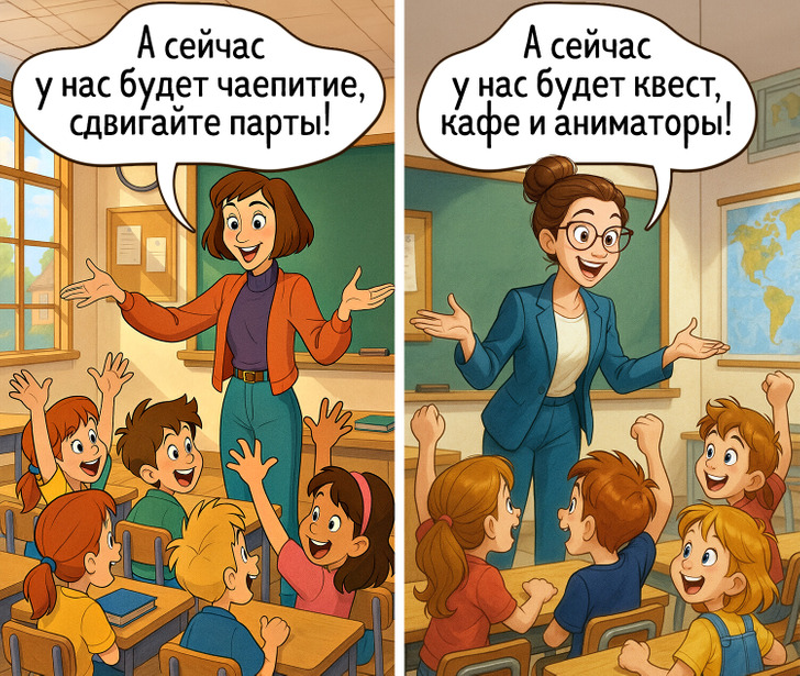 16 ностальгических комиксов, которые покажут всю разницу поколений / Sololaki