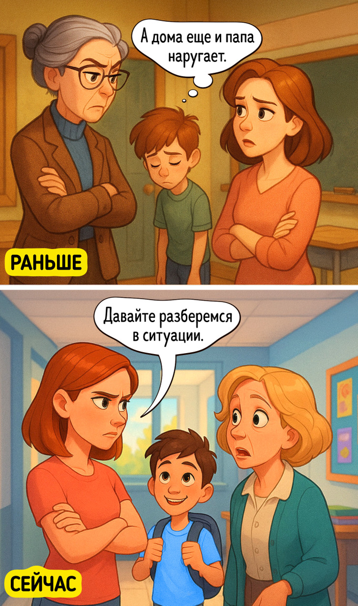 15 комиксов, объясняющих, почему родительство сейчас и тогда — две разные вселенные
