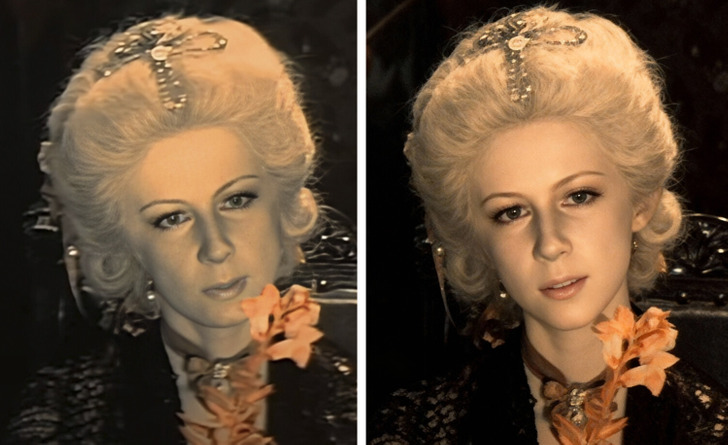 Волшебница из Аленького цветочка в молодости