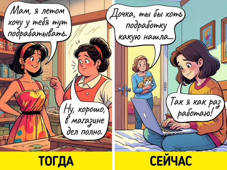 20 наглядных сравнений, которые показывают, как круто изменилась наша жизнь / Sololaki