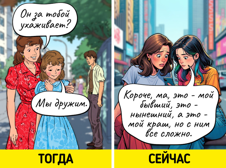 20 наглядных сравнений, которые показывают, как круто изменилась наша жизнь / Sololaki