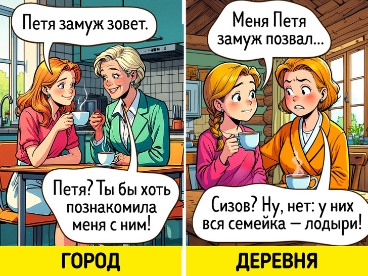 18 комиксов о том, что жизнь в городе и в деревне — это небо и земля, особенно летом